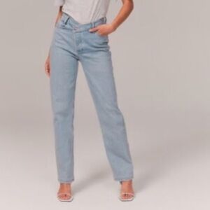 Abercrombie & Fitch Dad Jeans V Waist 10S